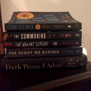 Adult & YA Book Lot With Bookplates And Author Letters Thriller Suspense Spooky